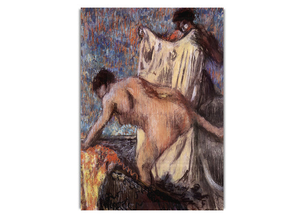 Nach dem Baden Nr. 3 von Degas