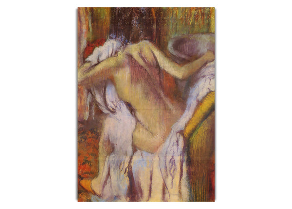 Nach dem Baden Nr. 4 von Degas