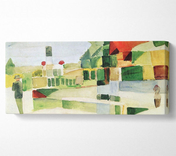 August Macke At The Ships