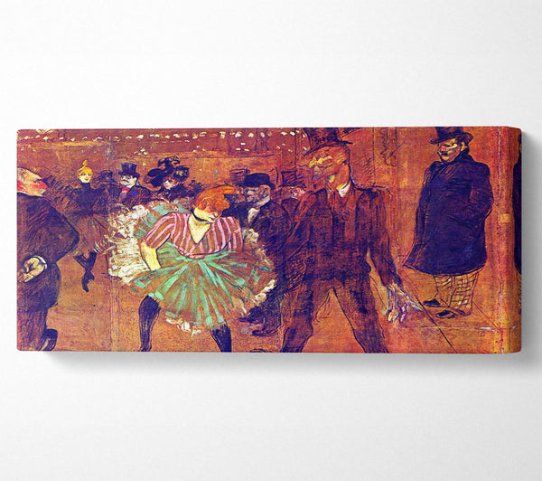 Toulouse Lautrec Ball At Moulin-Rouge