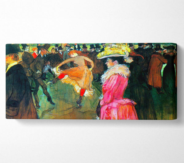 Toulouse Lautrec Ball In The Moulin Rouge