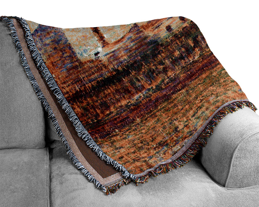 Seurat Banlieue Woven Blanket