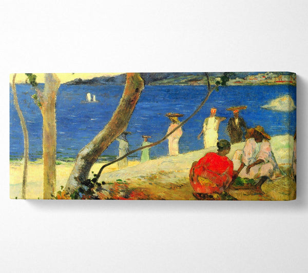 Gauguin Beach Scene