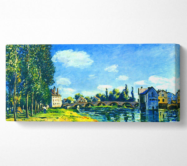 Sisley Bridge Of Moret In Summer