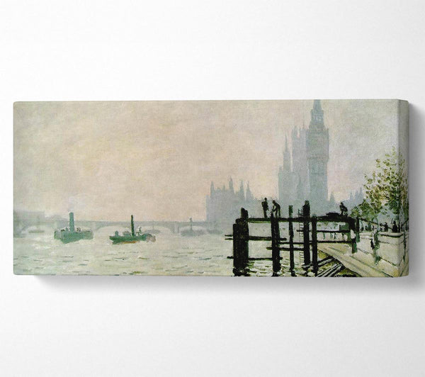 Claude Monet The Thames And The Houses Of Parliament