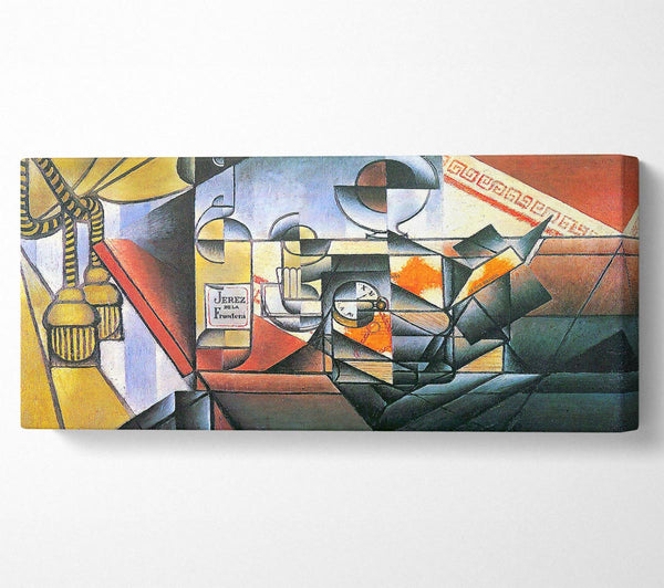 Juan Gris Clock And Bottle Jerez De La Frontera