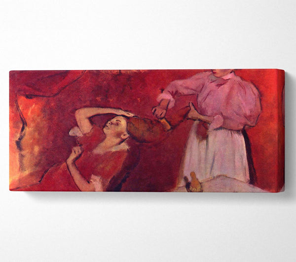 Degas Combing Hair