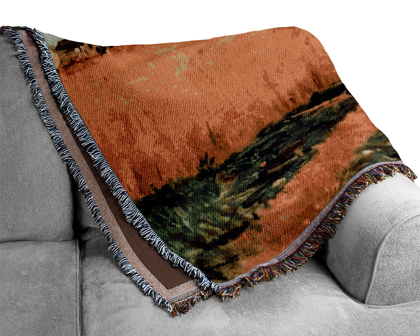 Morisot Cornfield Woven Blanket