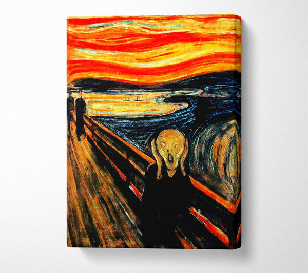  A Canvas Print of Edvard Munch The Scream Canvas Print