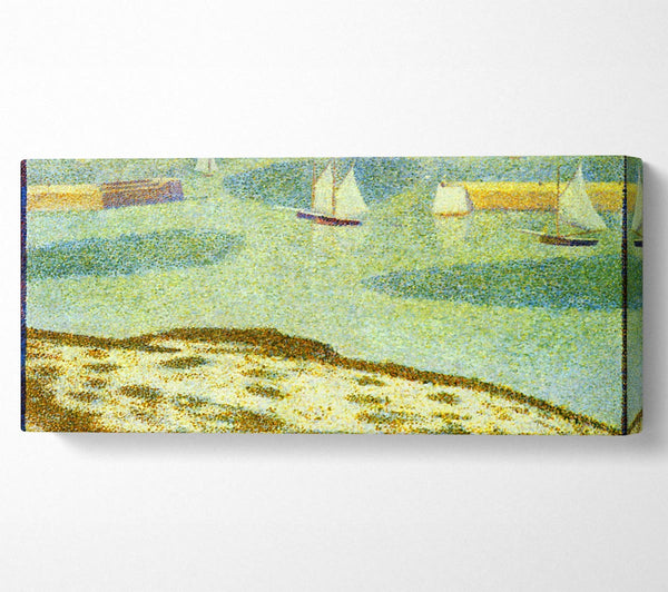 Seurat Entrance To Port-En-Bessin