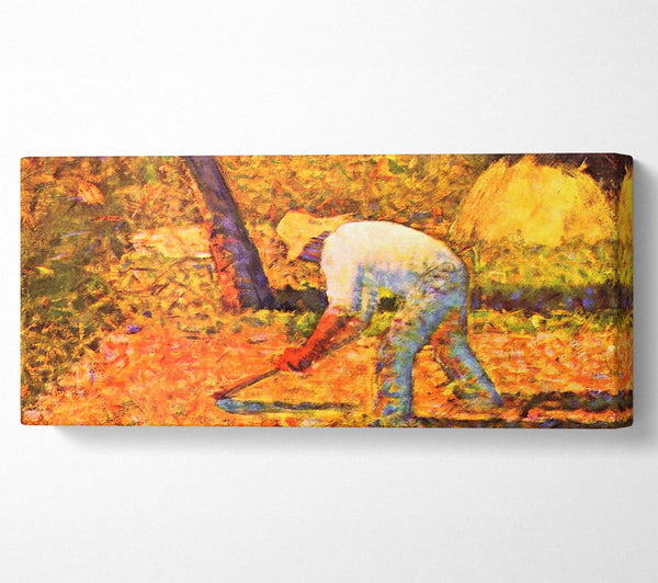 Seurat Farmer With Hoe