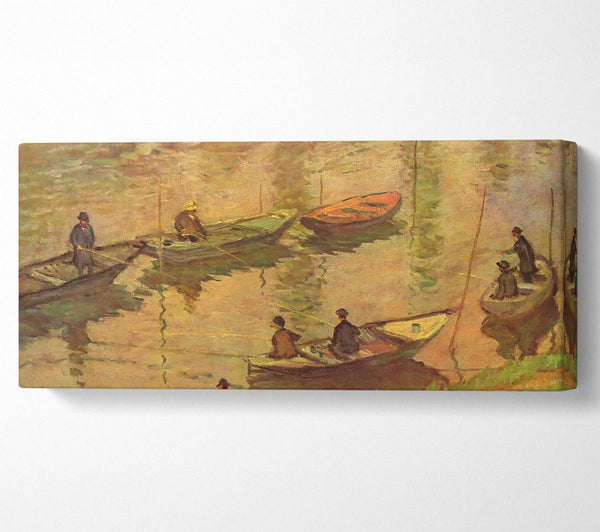 Monet Fishermen On The Seine At Poissy