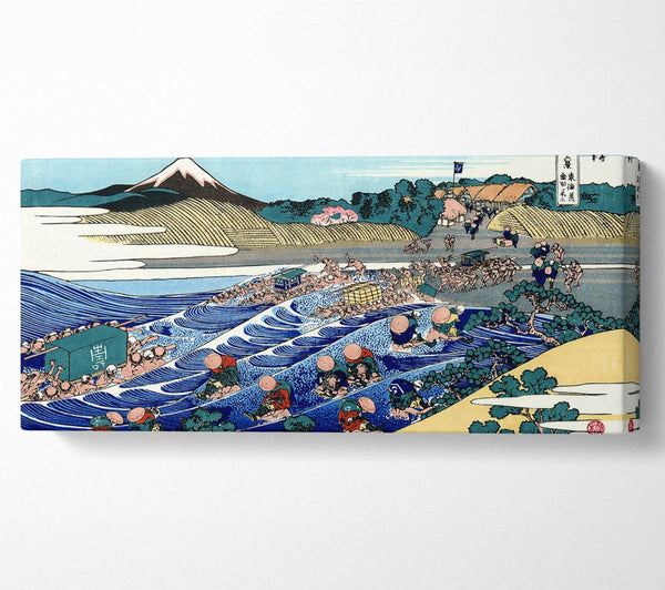 Hokusai Fuji From Kanaya On Tokaido