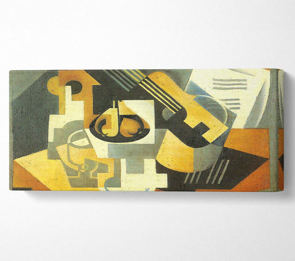 Juan Gris Guitar And Fruit Bowl 1