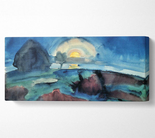 Walter Gramatte Hiddensoe Moon Stairway