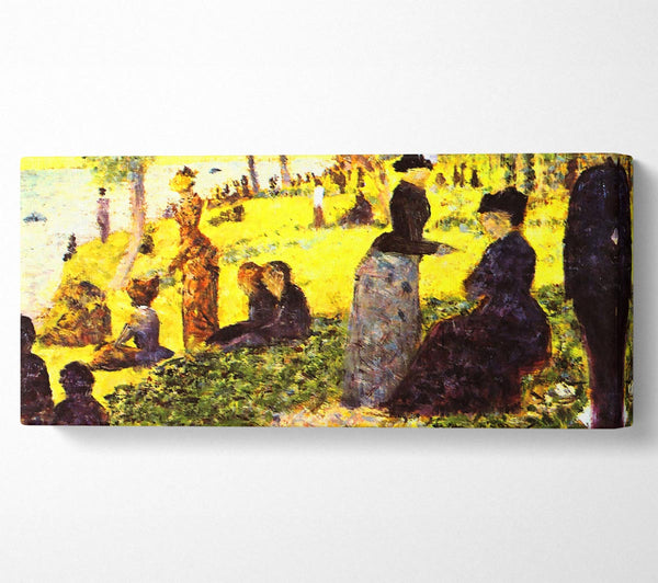 Seurat La Grande Jatte By Excursionists