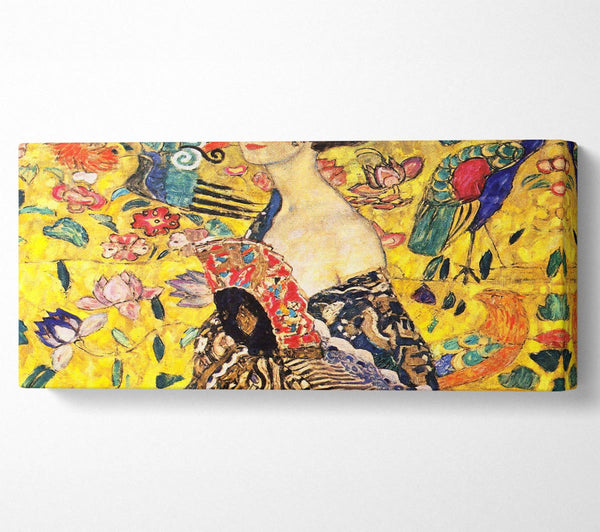 Klimt Lady With Fan