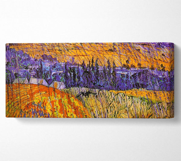 Van Gogh Landscape At Auvers In The Rain