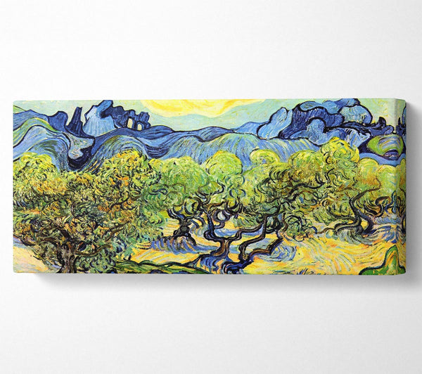 Van Gogh Landscape With Olive Trees