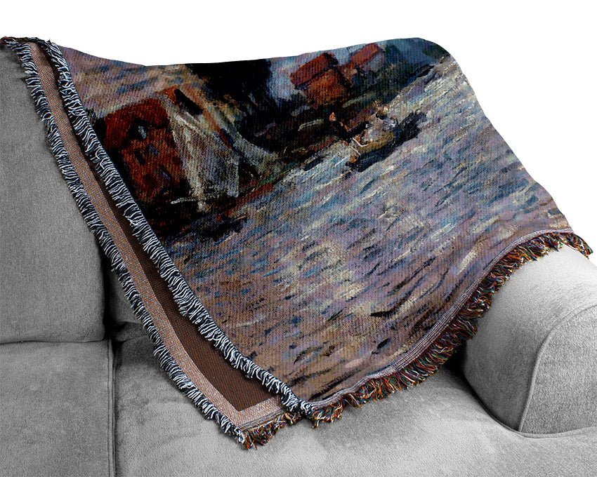 Monet Les Barques Woven Blanket