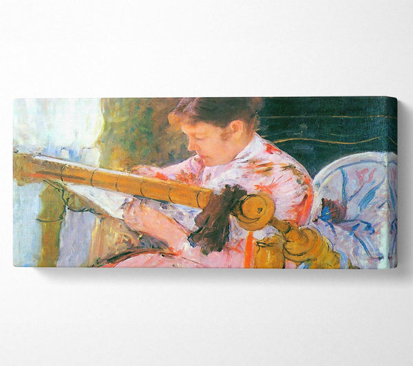 Mary Cassatt Lydia At The Cord Framework
