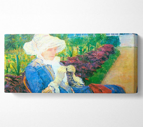 Mary Cassatt Lydia In The Garden Of Marly