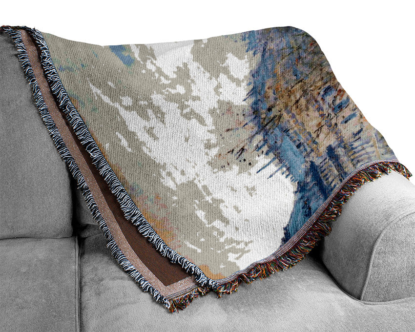 Monet Boulevard Des Capucines Woven Blanket