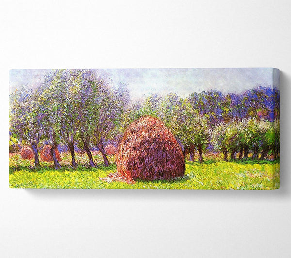 Monet Heap Of Hay In The Field