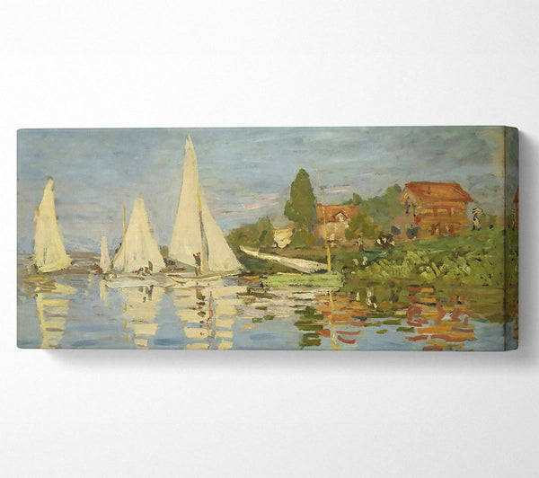 Monet Regattas At Argenteuil