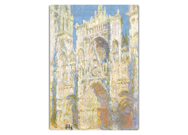 Monet Rouen Cathedral In Sunlight