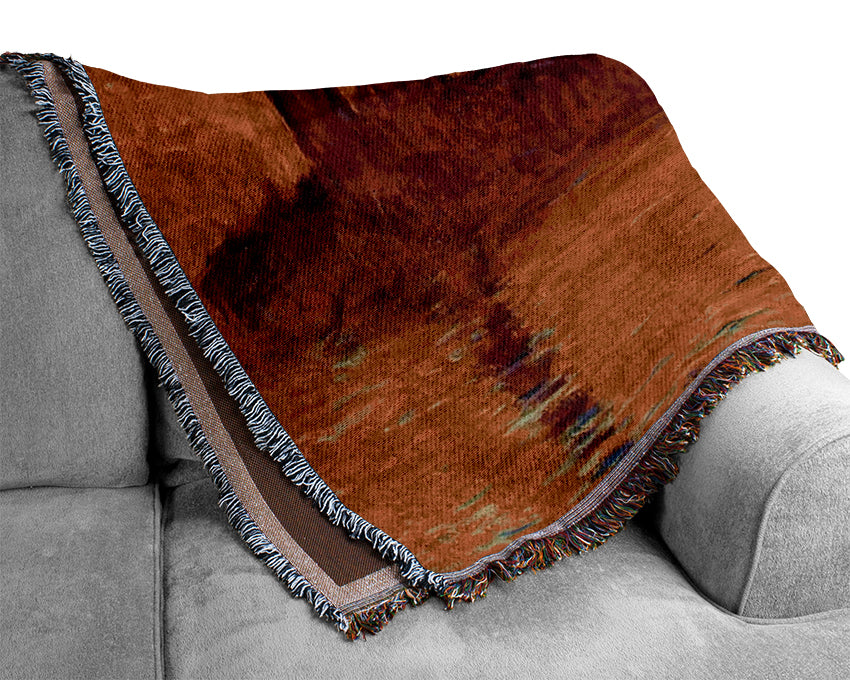 Monet Venice At Twilight Woven Blanket