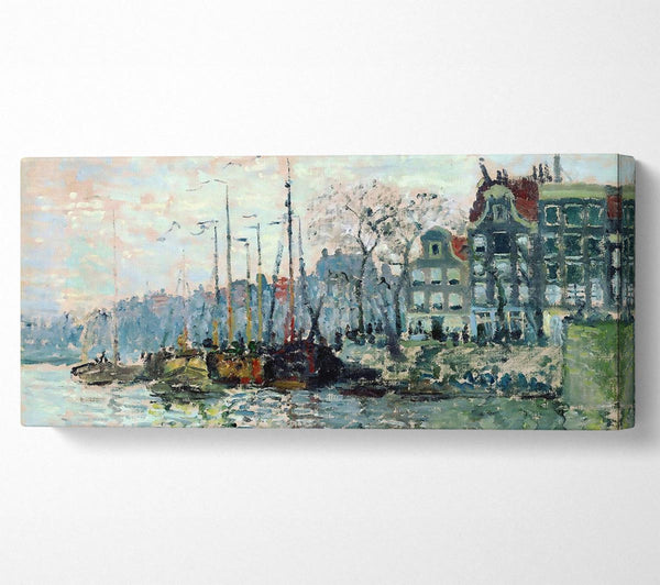 Monet View Of The Kromme Waal In Amsterdam