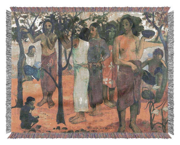 Gauguin Nava Nava Mehana Woven Blanket
