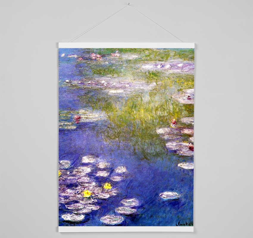 Monet Nympheas At Giverny Hanging Poster - Wallart-Direct UK