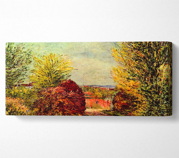Sisley Path In Veneux Nadon In Spring