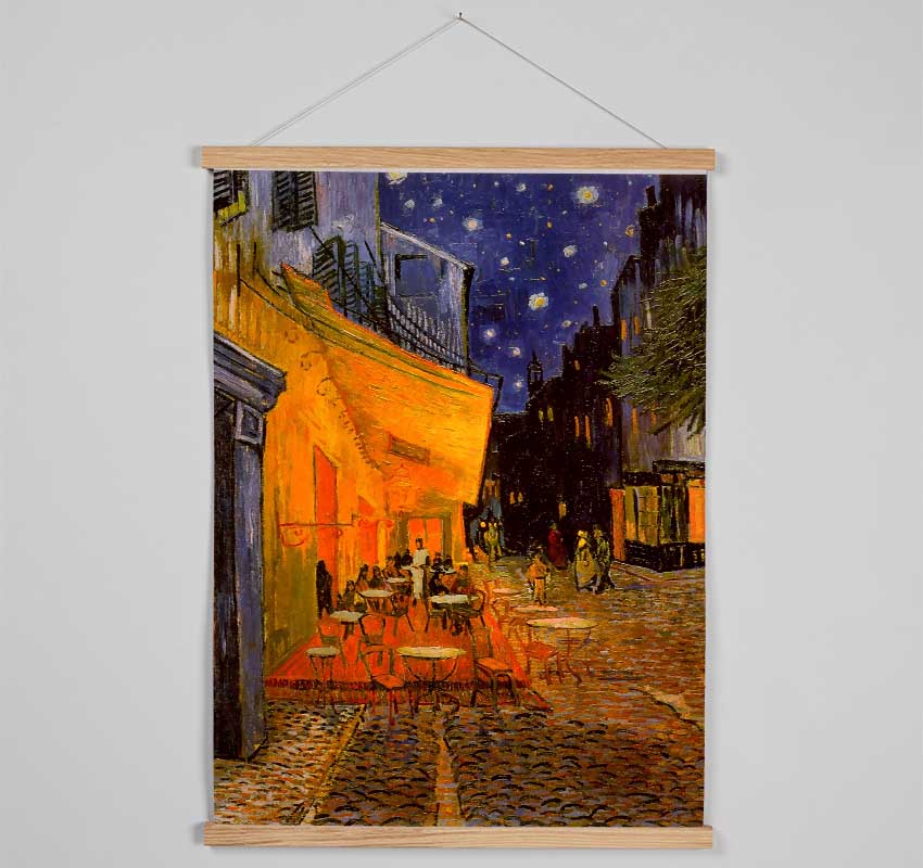 Van Gogh Pavement Cafe Hanging Poster - Wallart-Direct UK