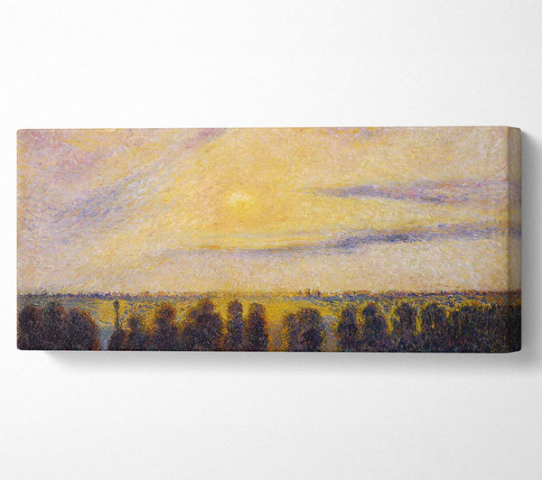 Pissarro Sunset At Eragny