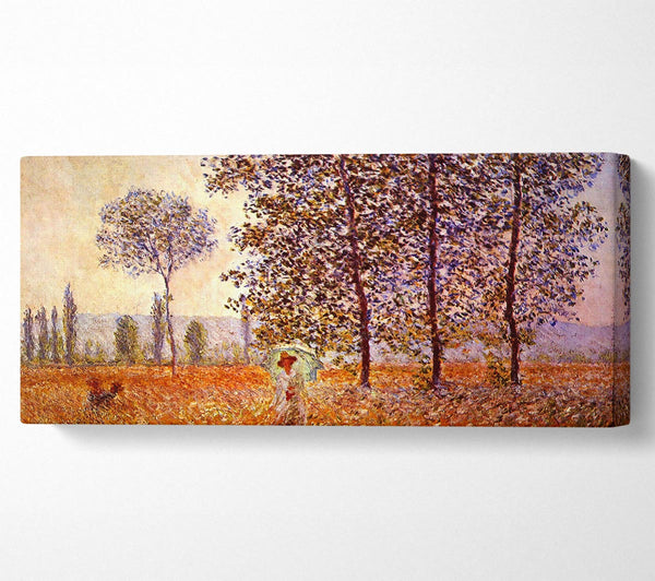 Monet Poplars In The Sunlight