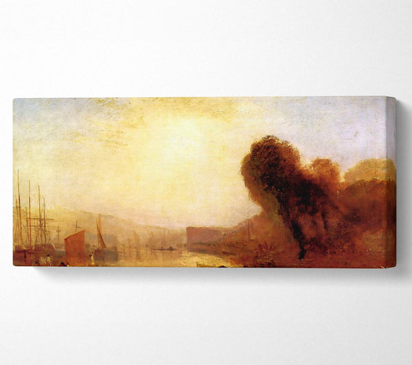 Joseph Mallord Turner Regatta At Cowes Castle