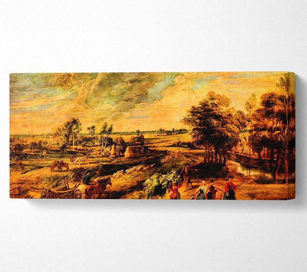Rubens Return Of The Farmers From The Field