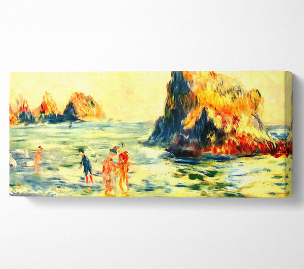 Renoir Rock Cliffs In Guernsey