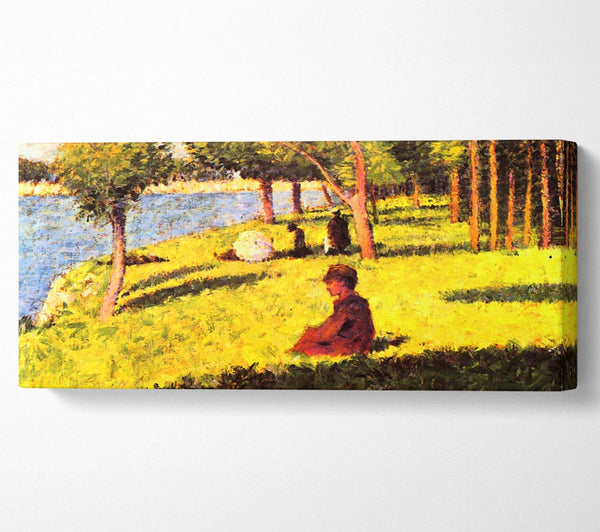Seurat Seated Figure