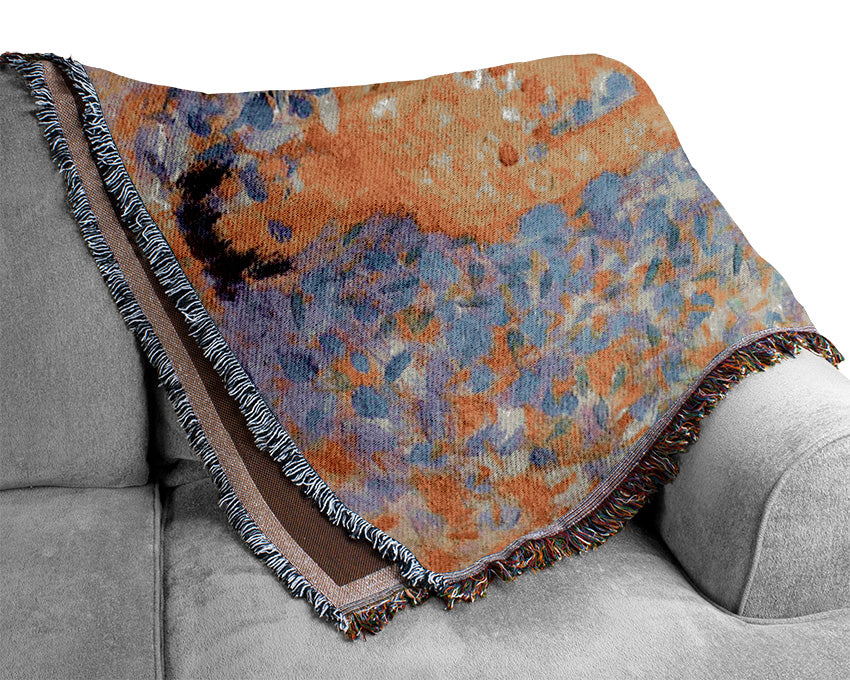 Seurat Study Of A Model Woven Blanket