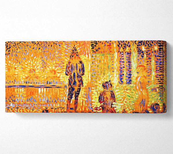 Seurat Study Of The Circus Parade