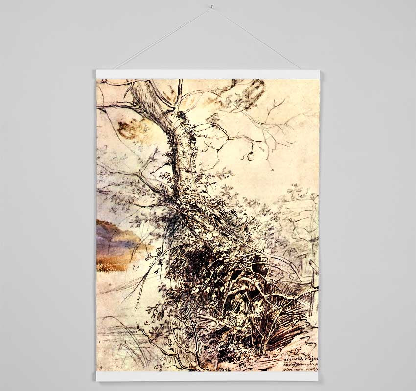 Rubens Study Of Tree Hanging Poster - Wallart-Direct UK
