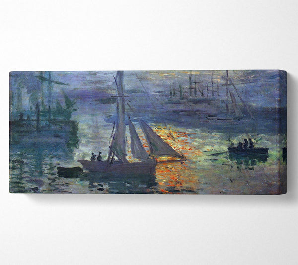 Monet Sunrise At Sea 1
