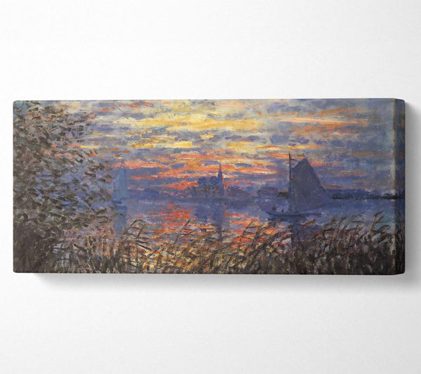Monet Sunset On The Seine