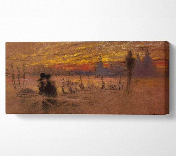 Whistler Sunset Red And Gold