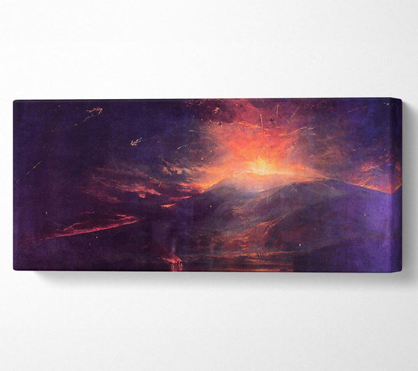 Joseph Mallord Turner The Eruption Of Volcano Souffrier