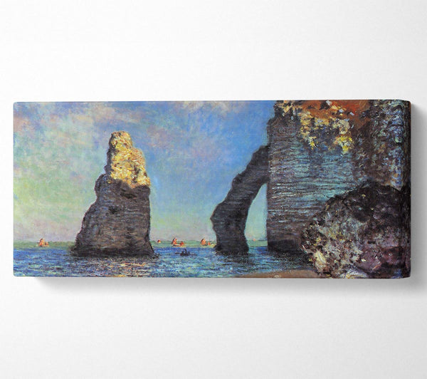 Monet The Rocky Cliffs Of Etretat